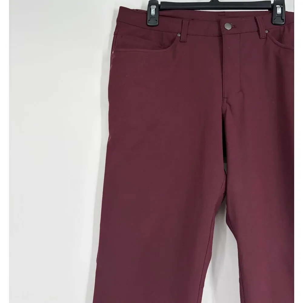 Lululemon ABC Slim-Fit Pant *Warpstreme Cassis